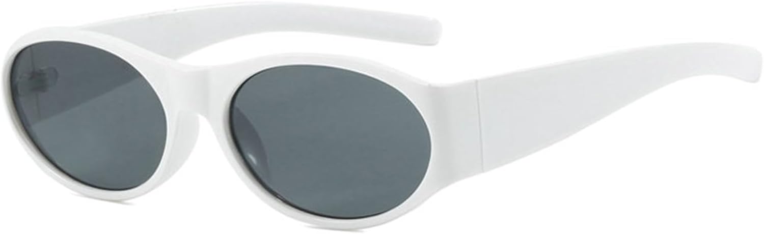 

Солнцезащитные очки Willochra маленьких овальных размеров для женщин, модные солнцезащитные очки с защитой от УФ-излучения UV400, винтажные солнцезащитные очки в толстой оправе круглой формы для мужчин, C7