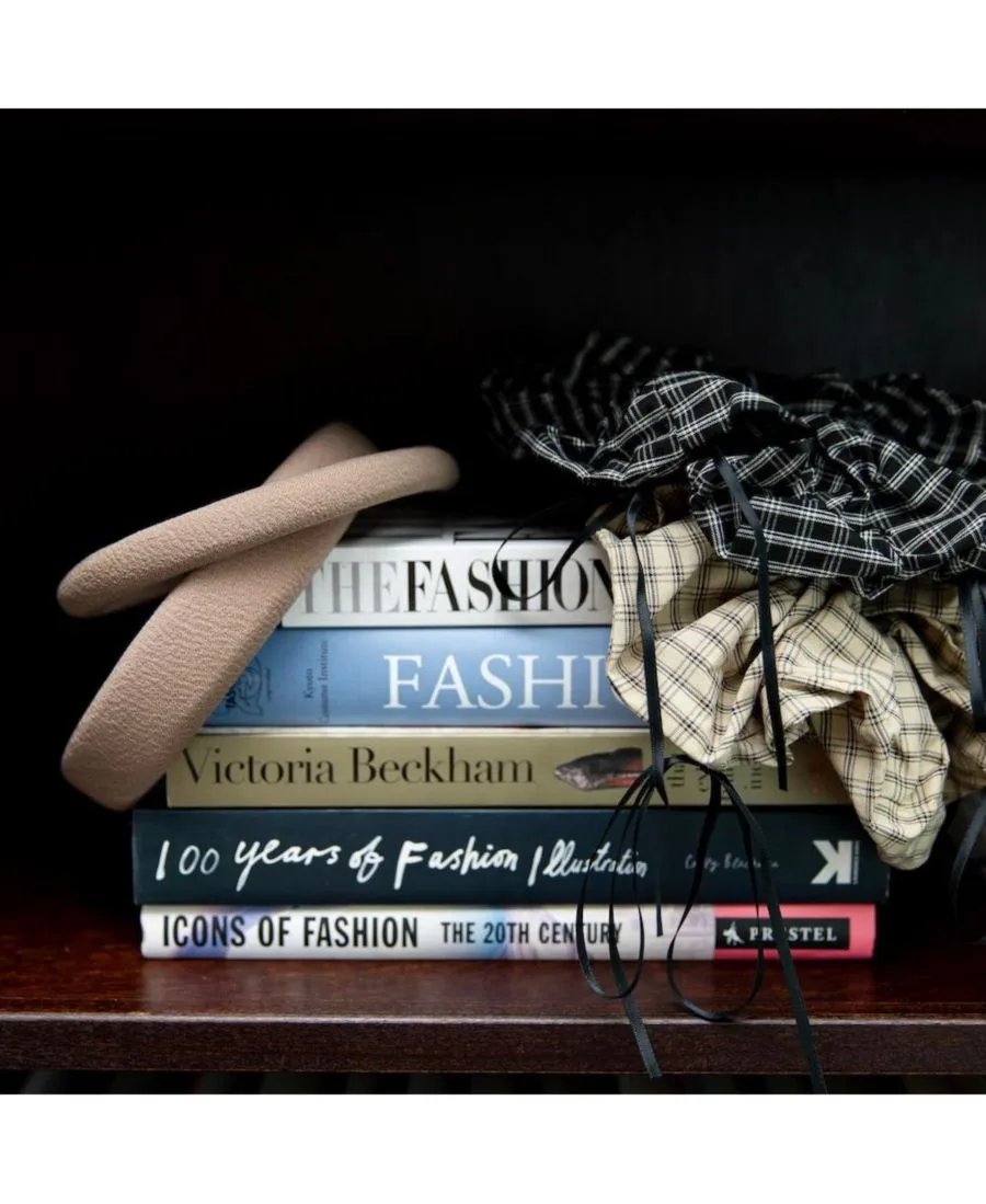 Headbands of Hope Набор из 3 больших резинок для волос с клетчатыми бантиками — фото 3
