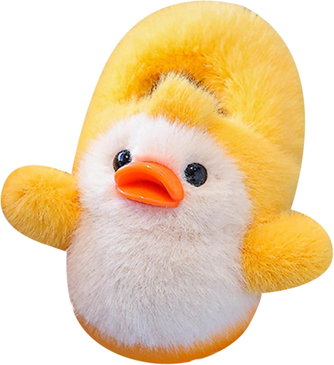 

Домашние тапочки для девочек и мальчиков, хлопковые, удобные тапочки, зимние плюшевые с толстой подошвой, теплые комнатные тапочки Iwihmiv, желтый