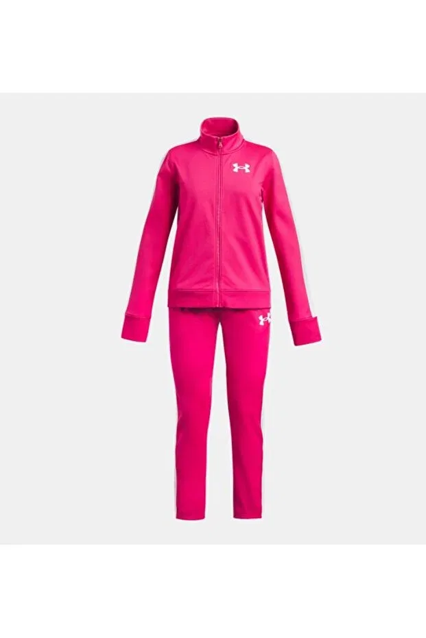 Детский спортивный комплект из полиэстера с принтом Under Armour, Pink