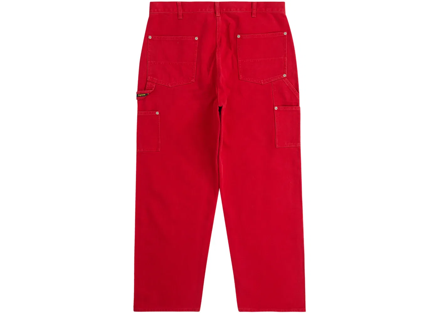 Мужские брюки карго Supreme Double Knee Painter Pant (SS23), Red — фото 2
