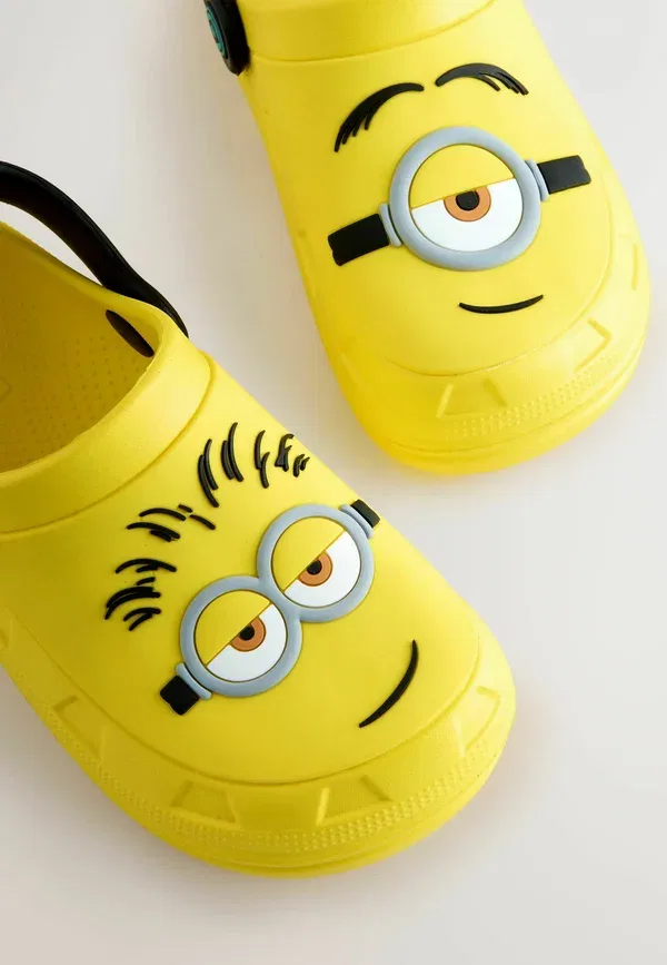 Сандалии с лицензионным персонажем Minions Regular fit - klumpaites Next, Yellow, желтый — фото 4