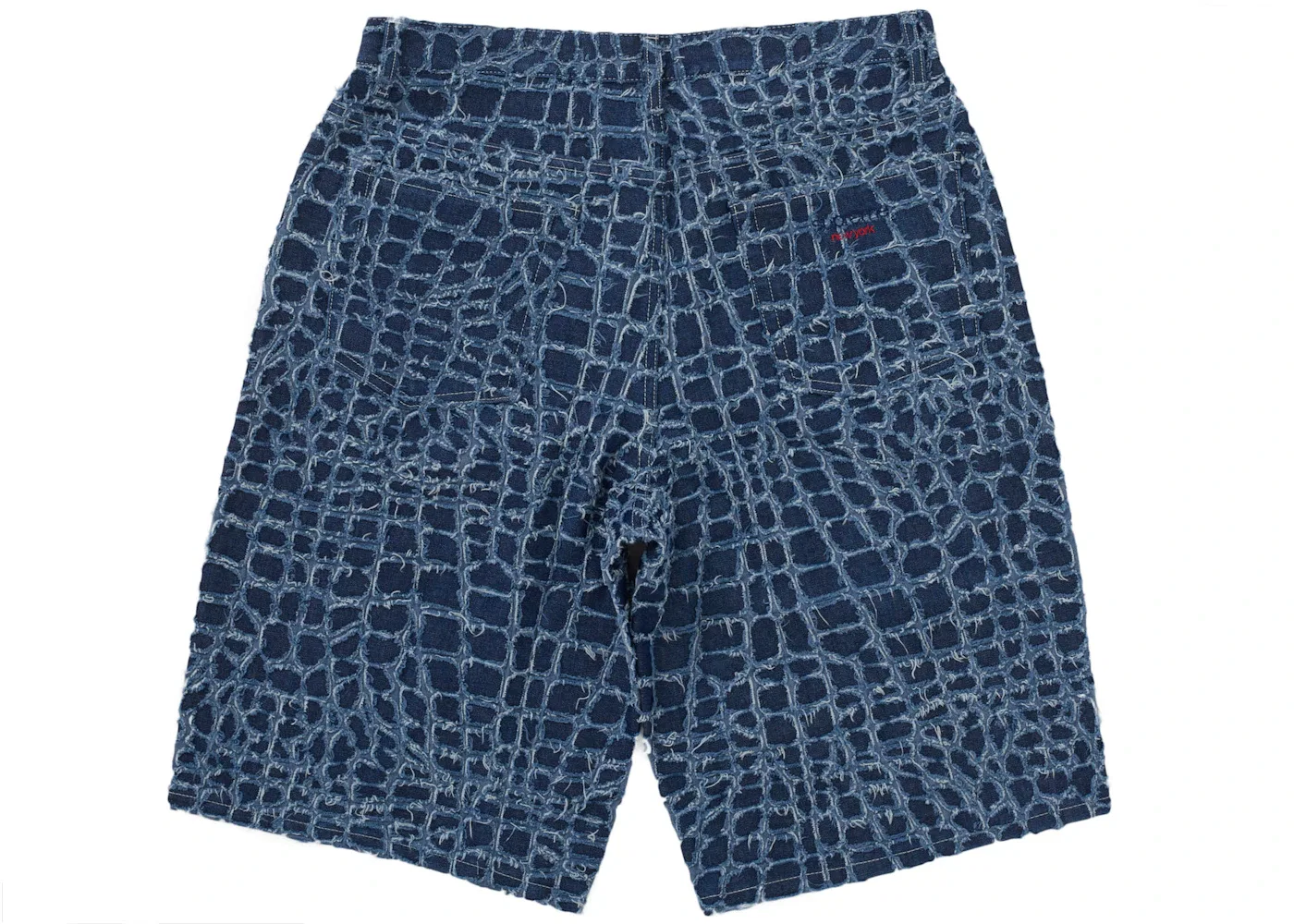 Мужские шорты с потертостями Supreme Short, Indigo — фото 2