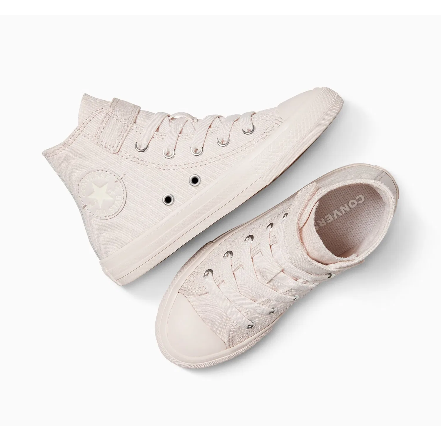 Детские кроссовки с шнуровкой Converse, Shy Flamingo — фото 3