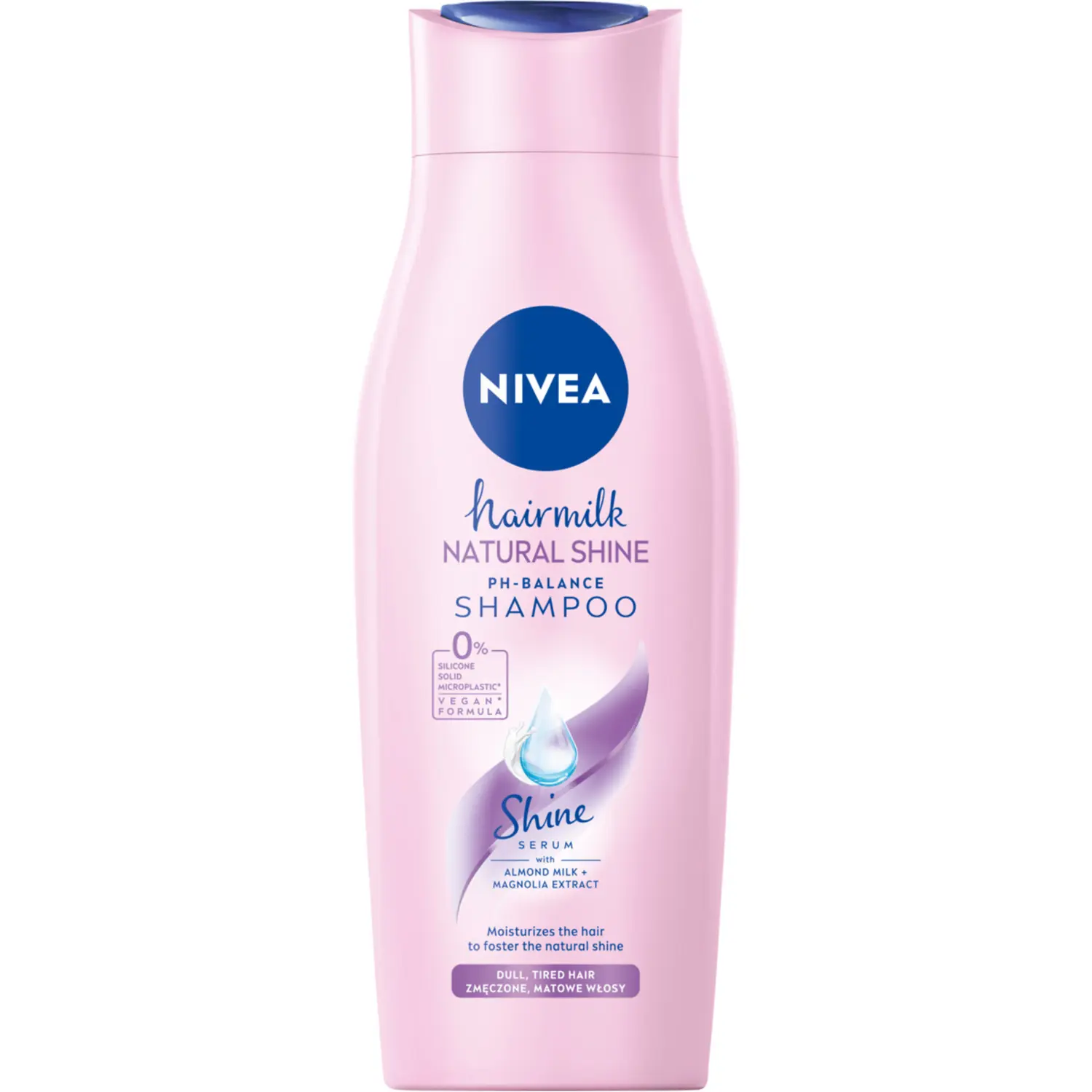 

Nivea Hairmilk Natural Shine Молочный шампунь, придающий блеск волосам, 400 мл