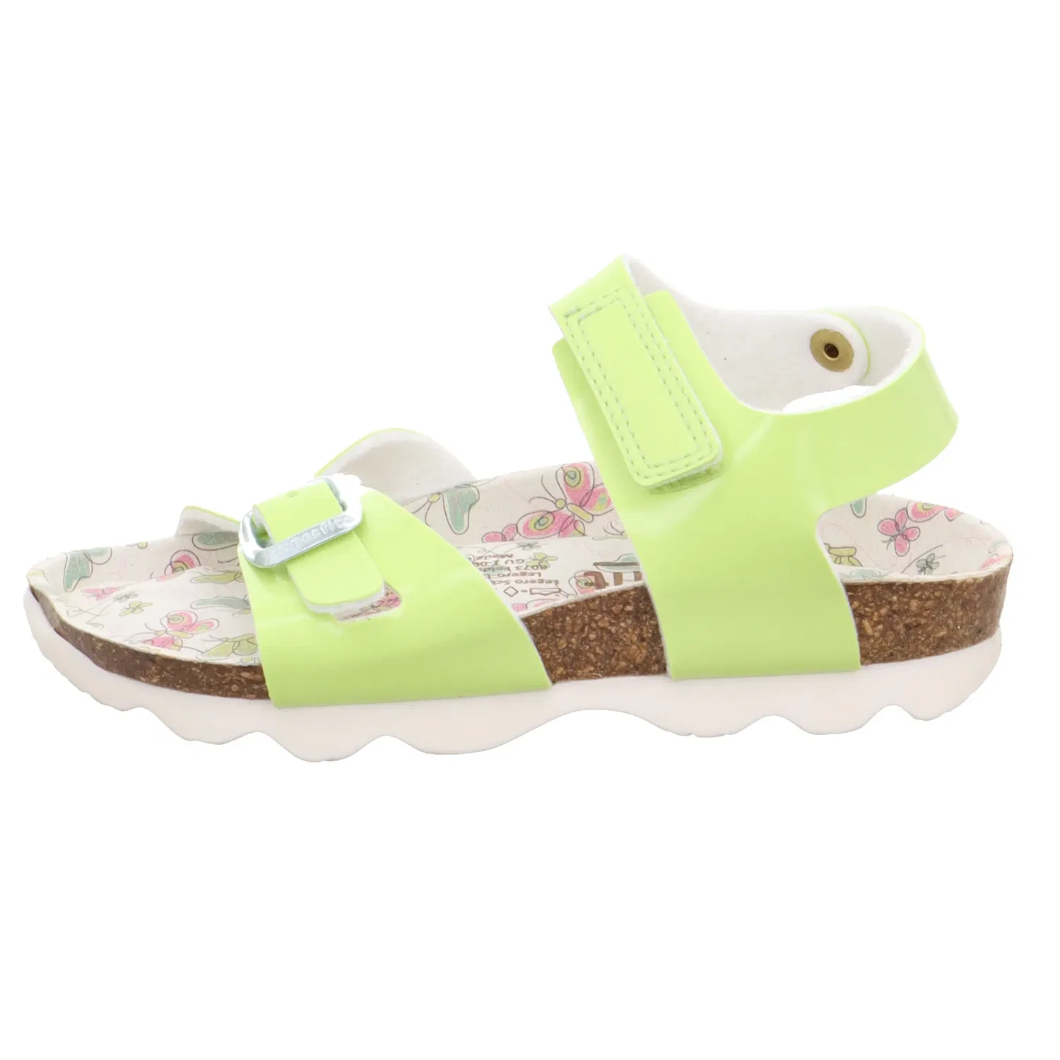 Сандалии с глубокой стелькой JELLIES Superfit, светло-зеленый — фото 3