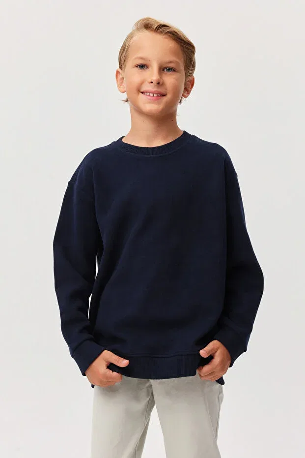 Детские свитшот для мальчиков с длинным рукавом Paulmark, Navy Blue