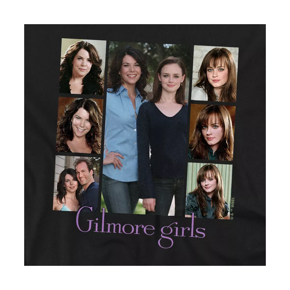 Детское боди для мальчиков с коротким рукавом Gilmore Girls, Black — фото 2