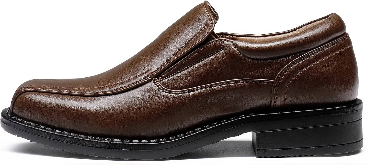 Детские туфли-лоферы для мальчиков Bruno Marc, Dark Brown — фото 2