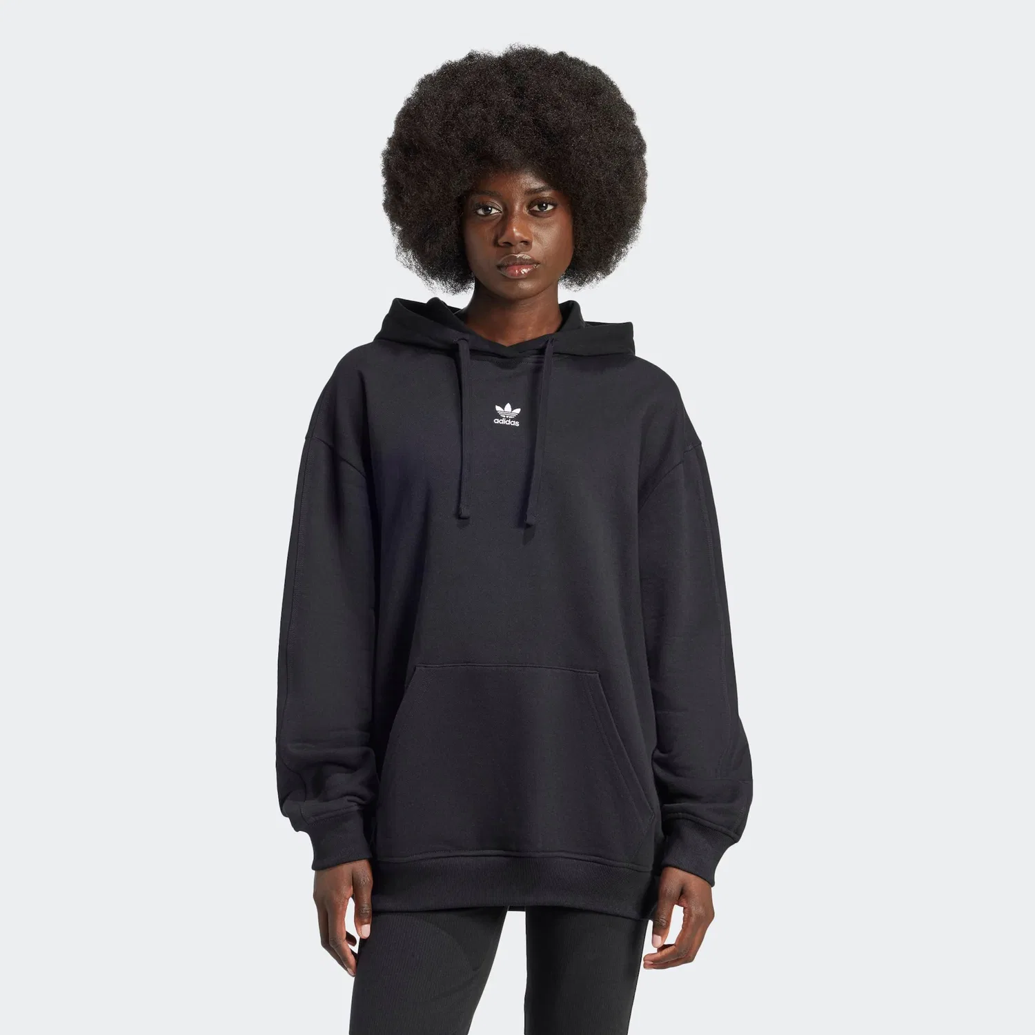 Женский худи с капюшоном Adidas Originals, Black