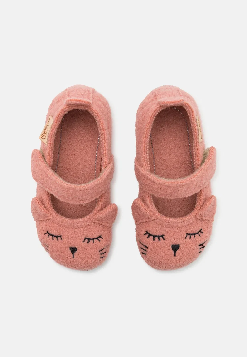 Schlafendes kätzchen - тапочки Living Kitzbühel, Peach