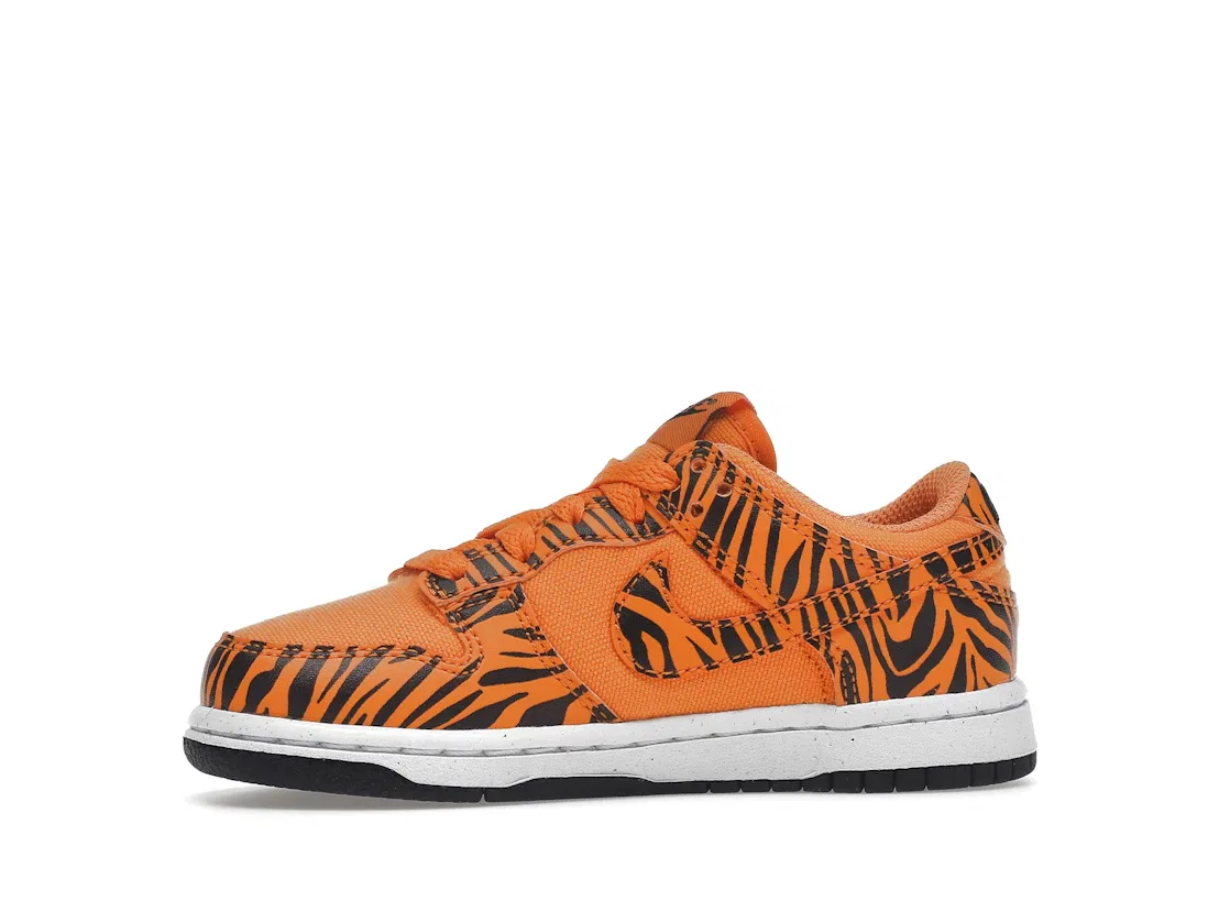 Детские кроссовки с принтом Nike Dunk Low Next Nature Nike, Camquat White Black Camquat — фото 3