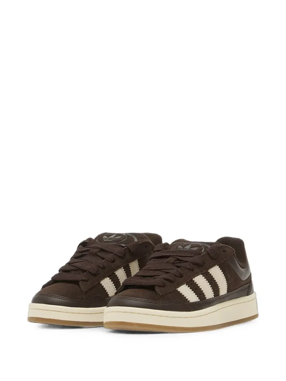 Кеды Campus ST на шнуровке adidas Originals Kids, коричневый