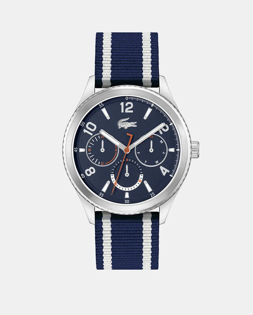 

Deuce 2011290 многофункциональные синие мужские часы Lacoste