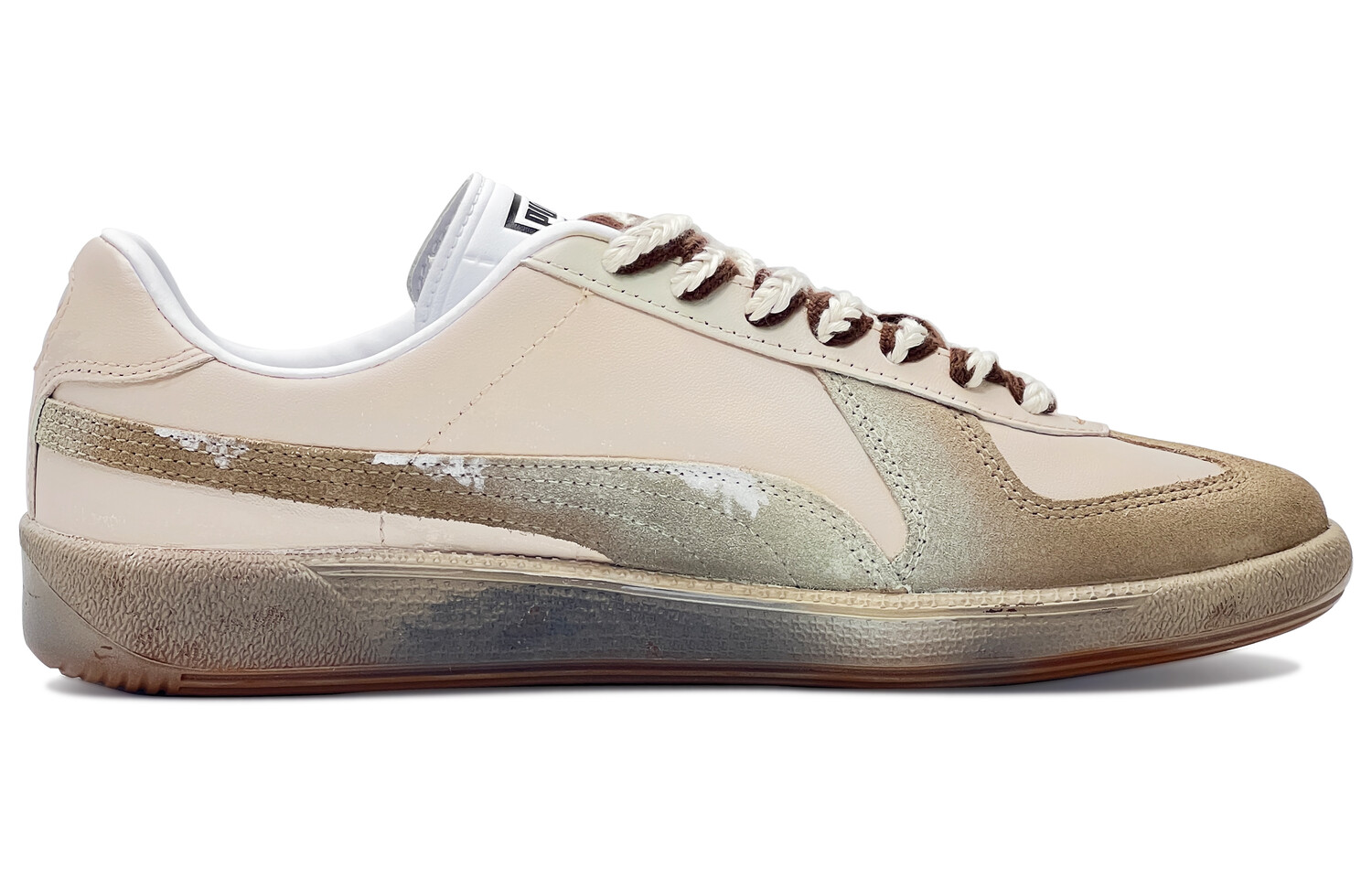 

Кроссовки Puma Army Trainer Skateboarding Shoes Unisex Low-top Beige/brown, коричневый