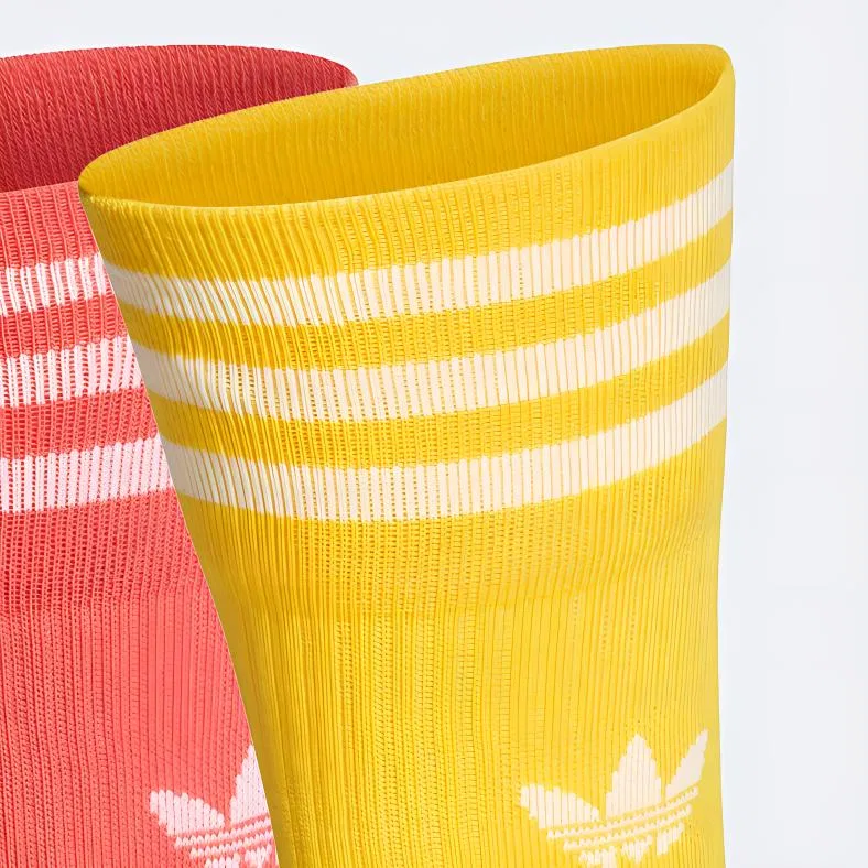Носки Adidas Originals, набор 3 пары, Yellow — фото 3