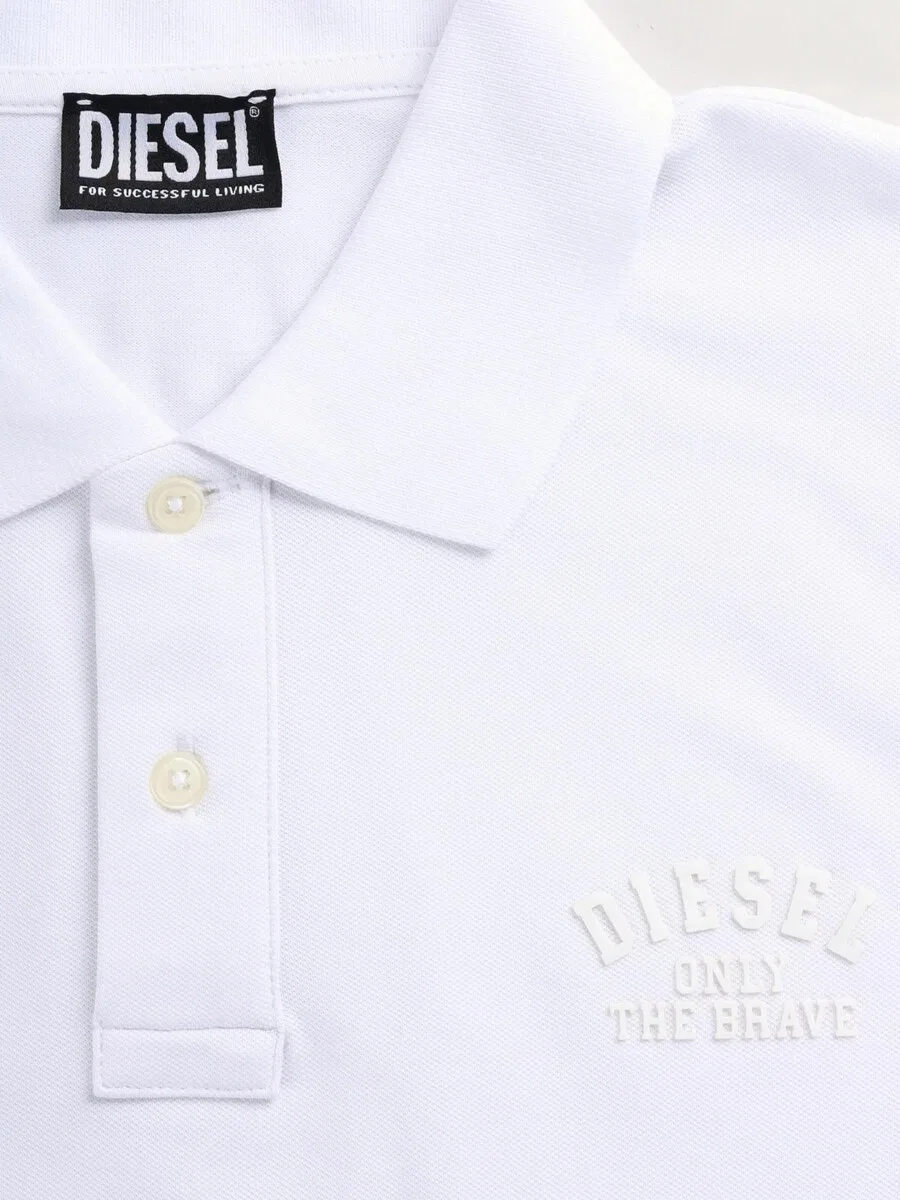 Футболка DIESEL T-SMITH 260105 белого цвета — фото 2