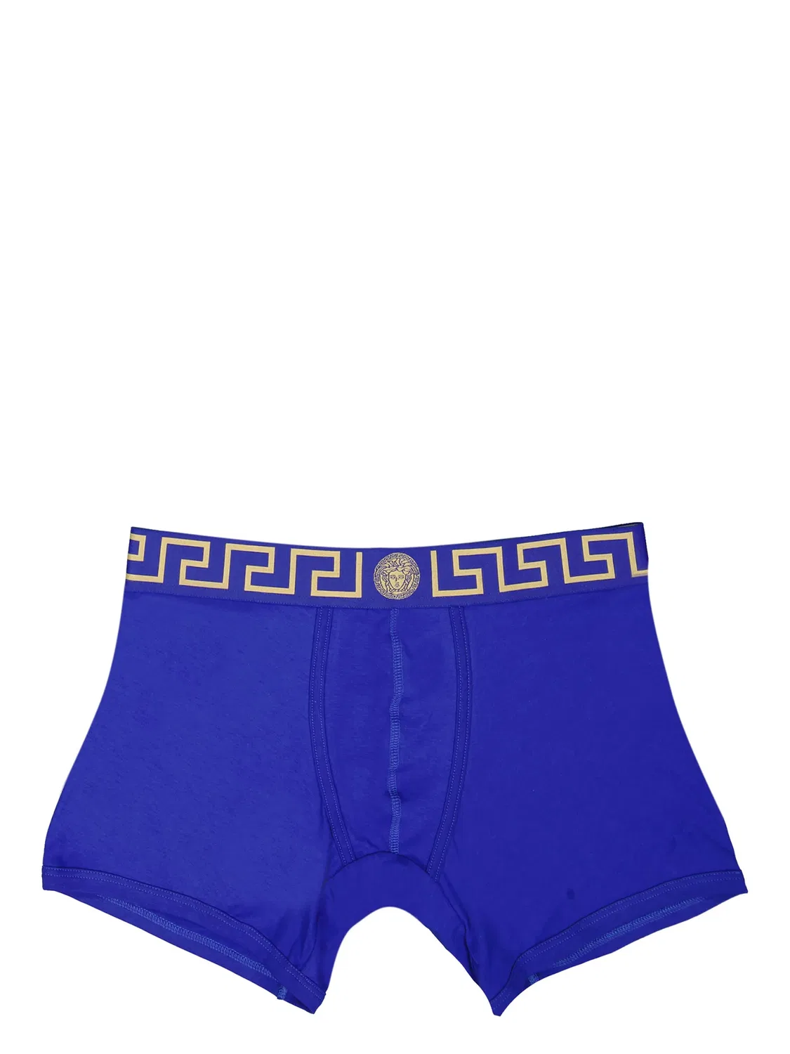 Versace Боксеры Greca Border синий