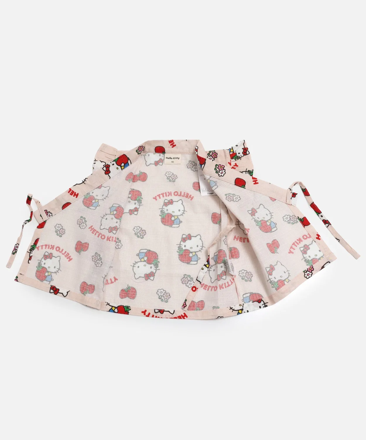 Детский комплект юката с принтом Hello Kitty и My Melody Sanrio, Лавандовый — фото 4