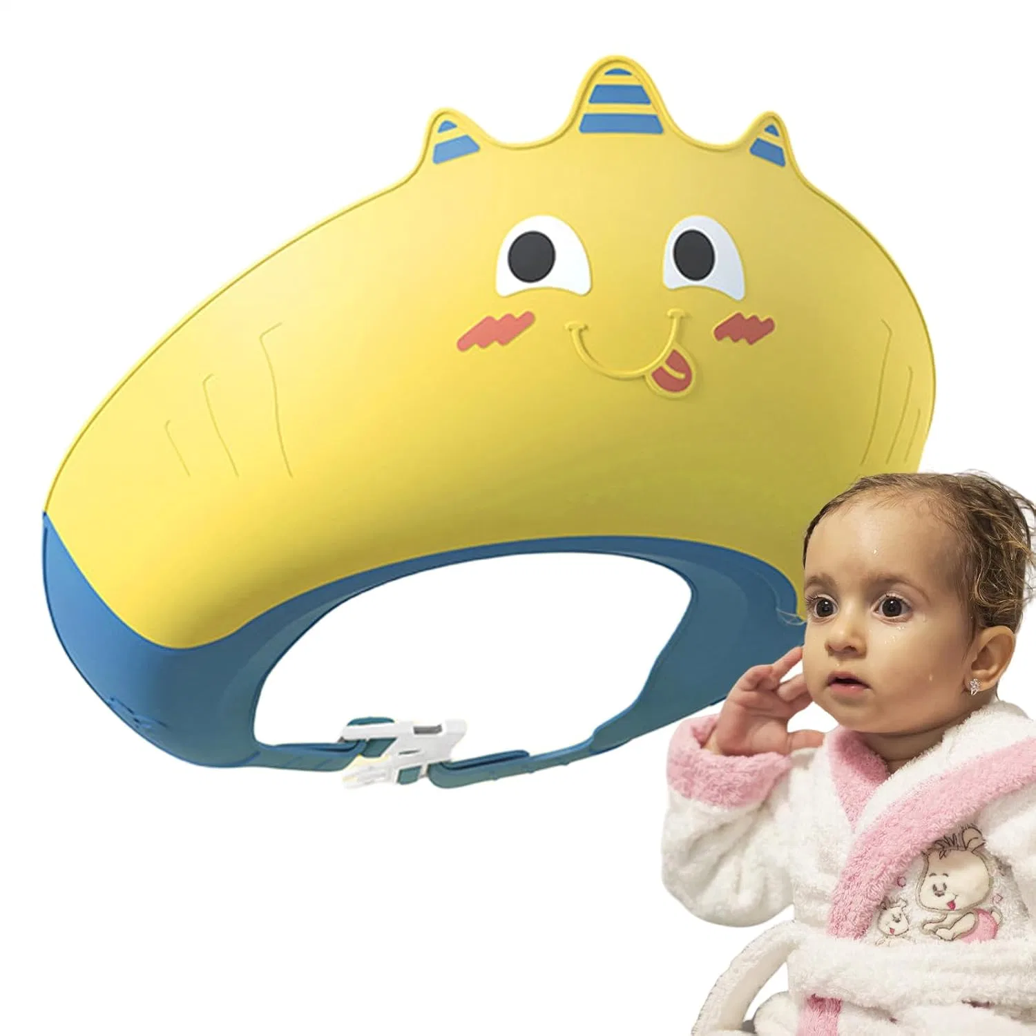 Шапочка для душа Soft Shampoo Hat, Generic, Rock Yellow