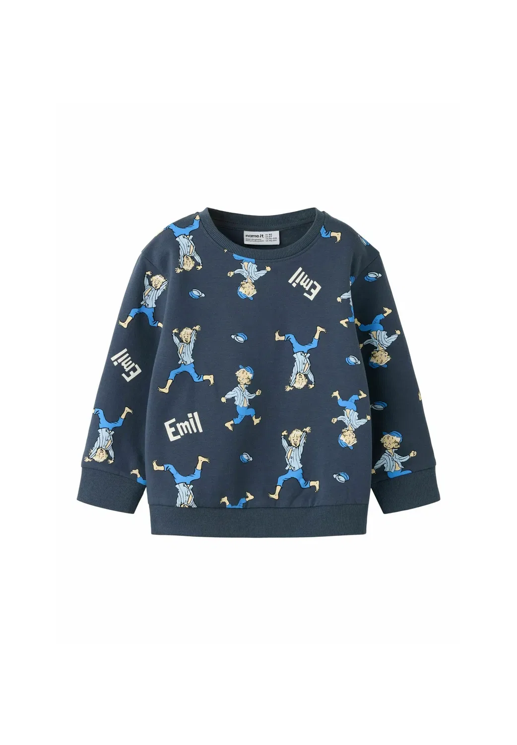 Толстовка Эмиль в Леннеберге - толстовка Name It, Ombre Blue