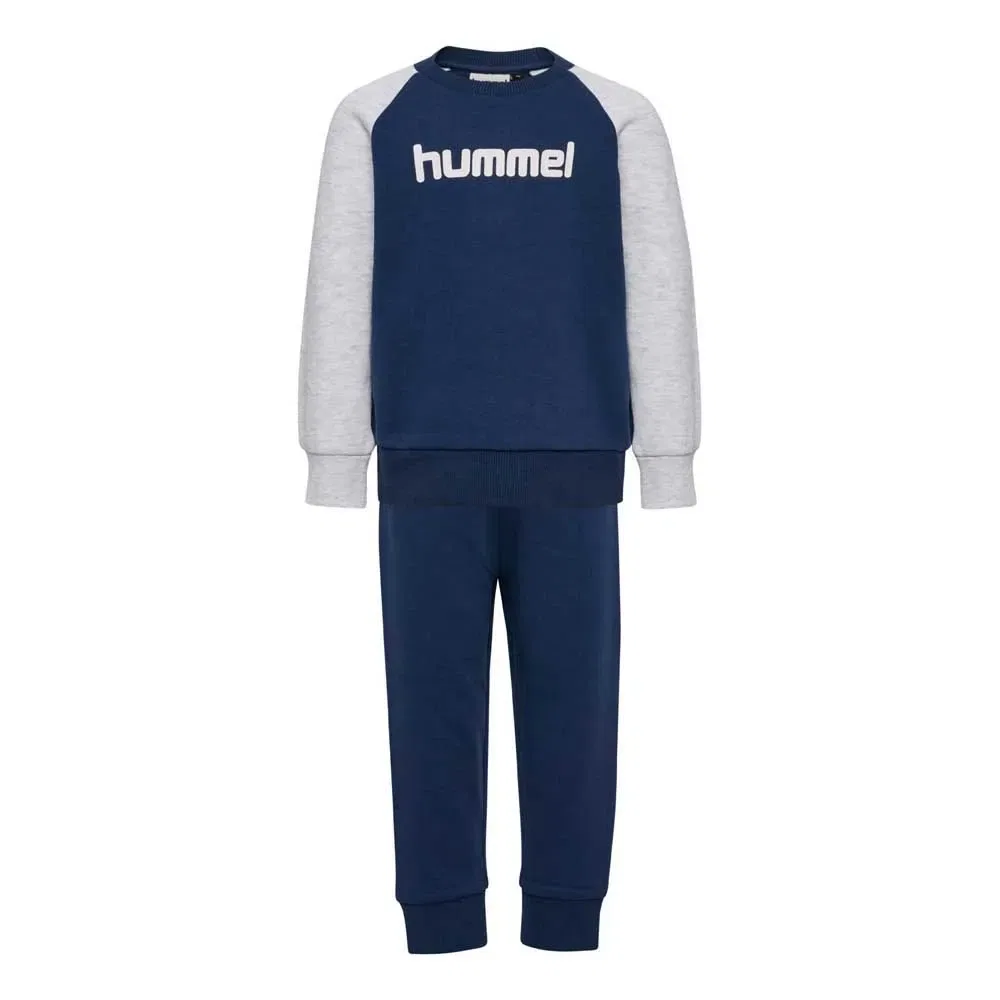 Детский спортивный костюм с принтом Mini Reg Base Hummel, Blue
