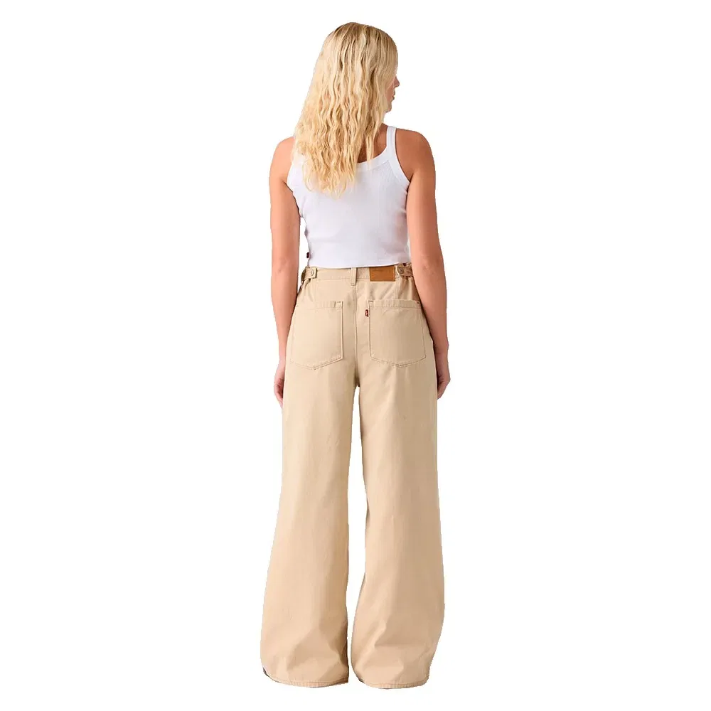 Женские широкие брюки карго Cinch Fatigue jeans Levi's, Beige — фото 2