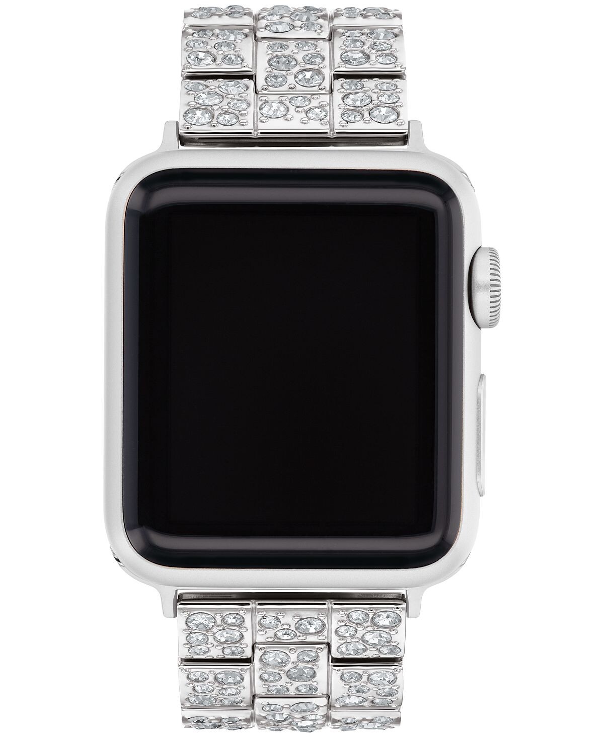Браслет из нержавеющей стали с кристаллами apple watch, 38, 40, 41 мм COACH, мульти — фото 2