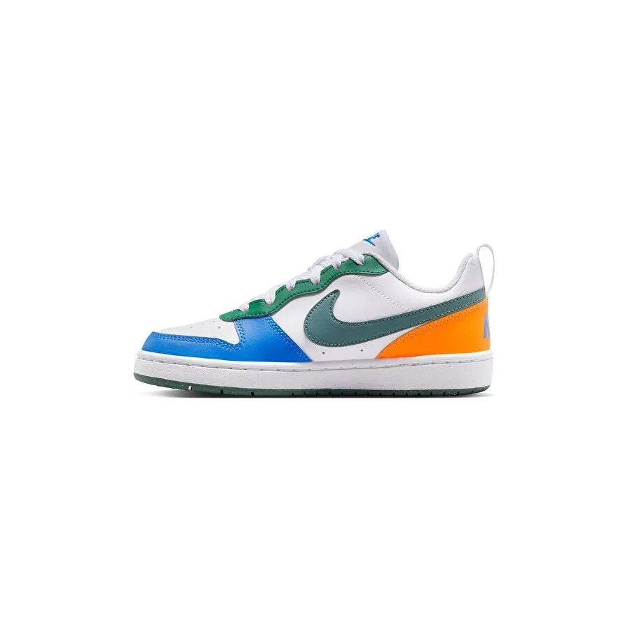 Кроссовки с длинным шнурком Nike Court Borough Low Recraft, Разноцветный — фото 2
