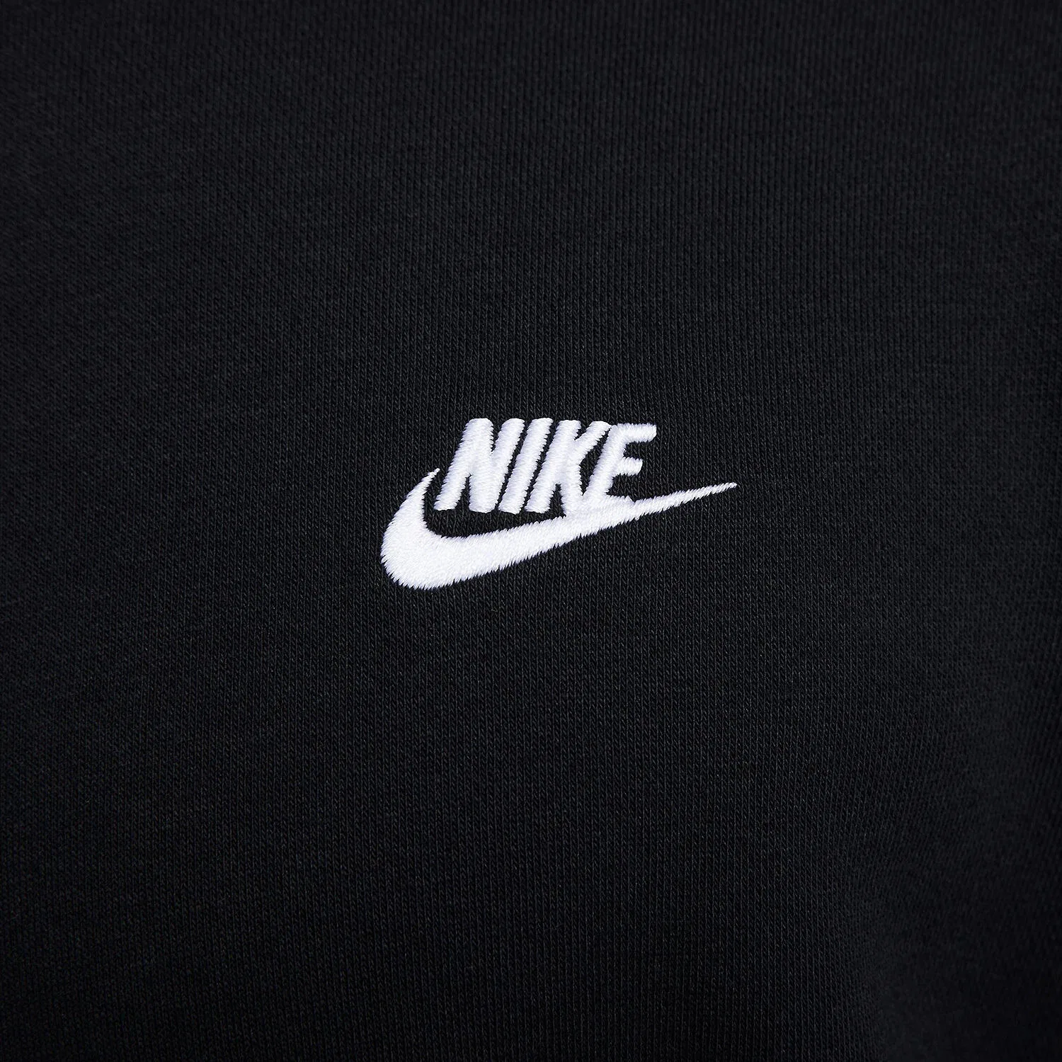 Мужская хлопковая футболка Nike Club Crew, Цвет Schwarz — фото 3
