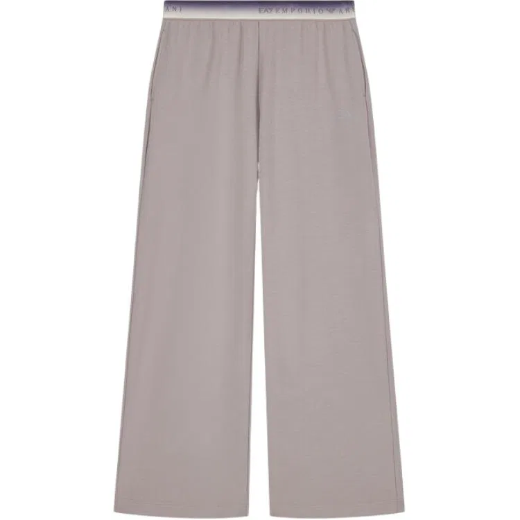 Женские спортивные брюки свободного кроя EMPORIO ARMANI, Taupe