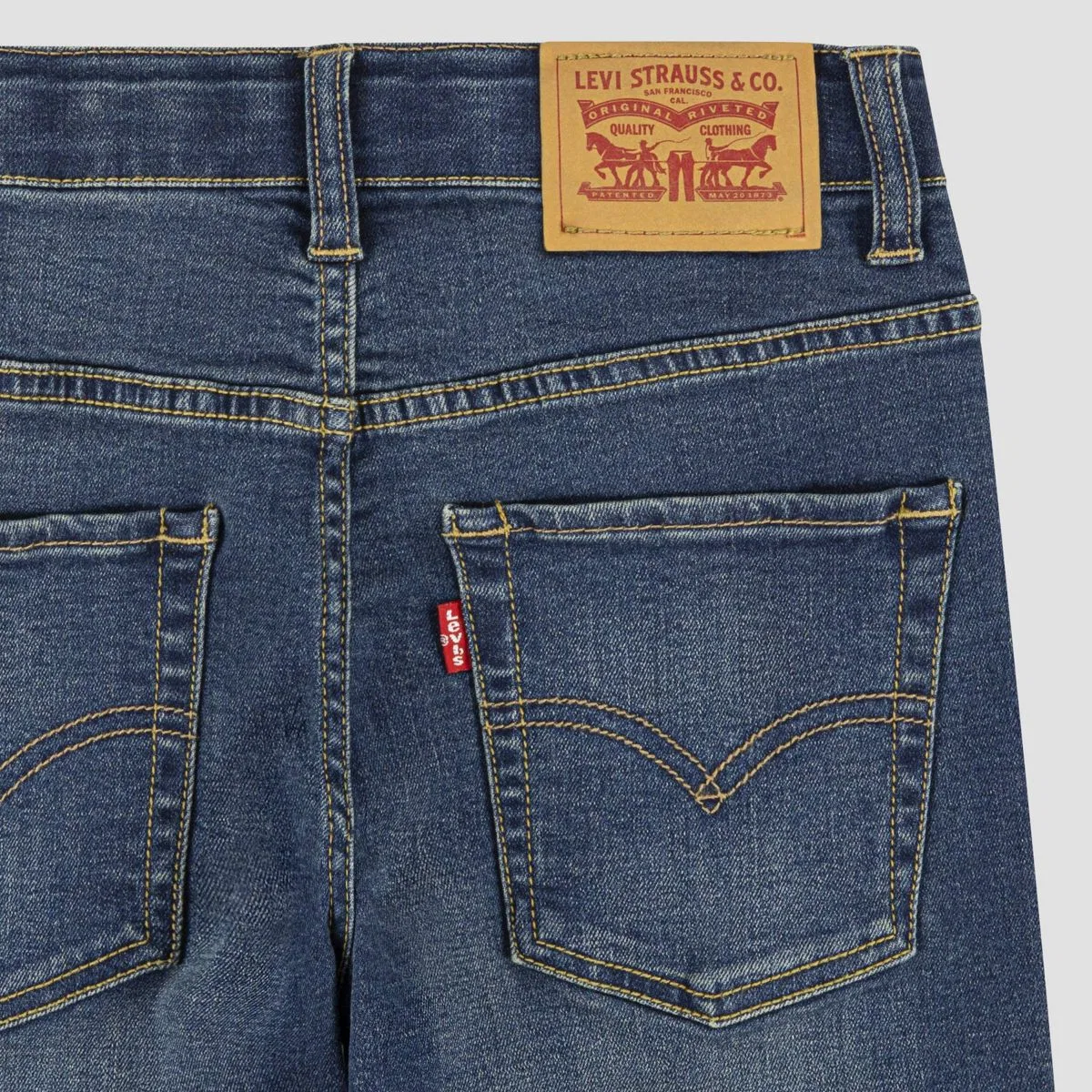 Детские джинсы для мальчиков Performance Slim Fit Levi's, Dark Wash — фото 3