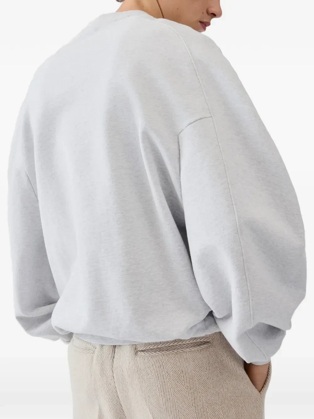 Свитшот The Ruban JACQUEMUS, серый — фото 2