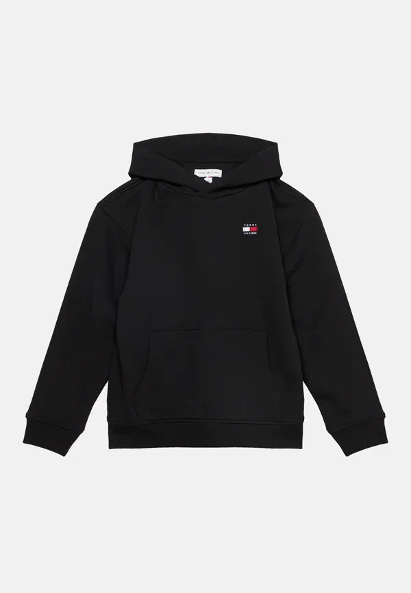 Худи из махровой ткани Tommy Hilfiger, черный
