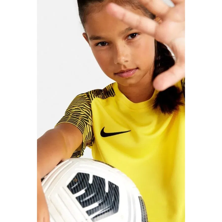 Детская футболка с принтом Dri-Fit Academy Nike, Желтый — фото 4