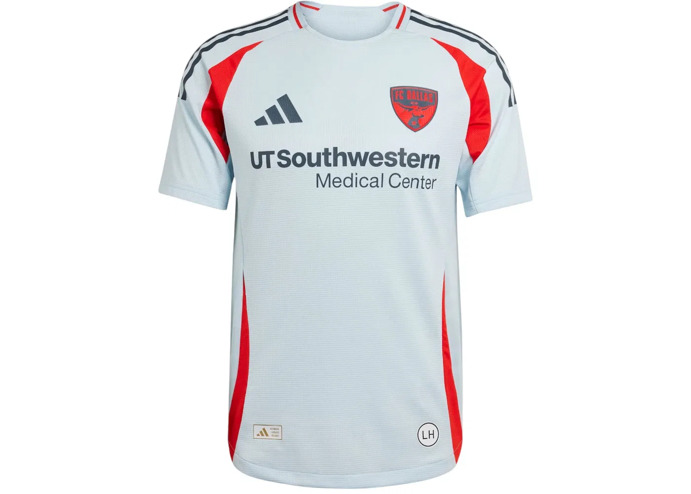 Мужская футболка с длинным рукавом Adidas FC Dallas 25/26 Away Authentic Jersey Sky Tint