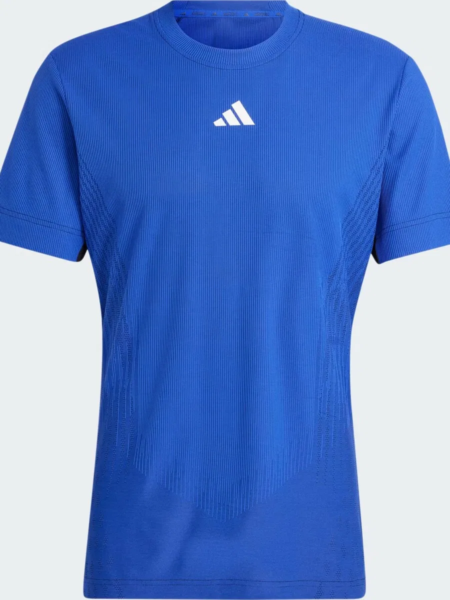 Футболка ADIDAS 'adidas Airchil Tee Pro Lucid' синего цвета
