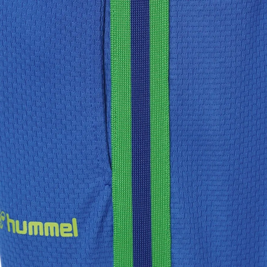 Шорты спортивные с карманами и эластичным поясом Hummel Hmlaxel, Синий — фото 4