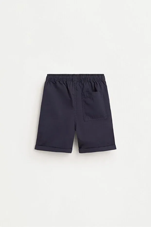 Детские шорты для мальчиков хлопковые Jogger bermuda shorts Lefties, Blue — фото 2