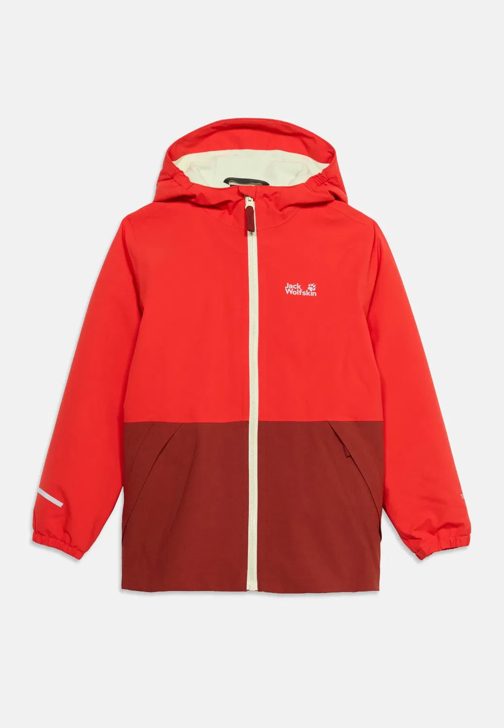 Куртка унисекс Snow days jkt для детей Jack Wolfskin, Siren Red — фото 3