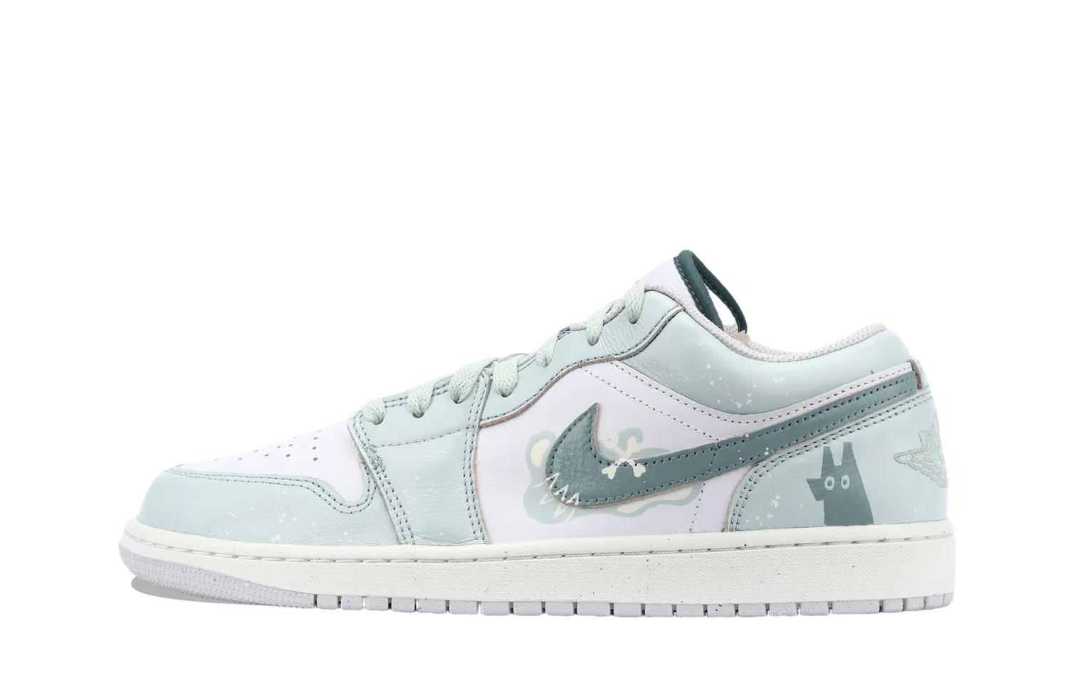 Кроссовки для детей Light Green, Jordan Air Jordan 1, Цвет Light Green