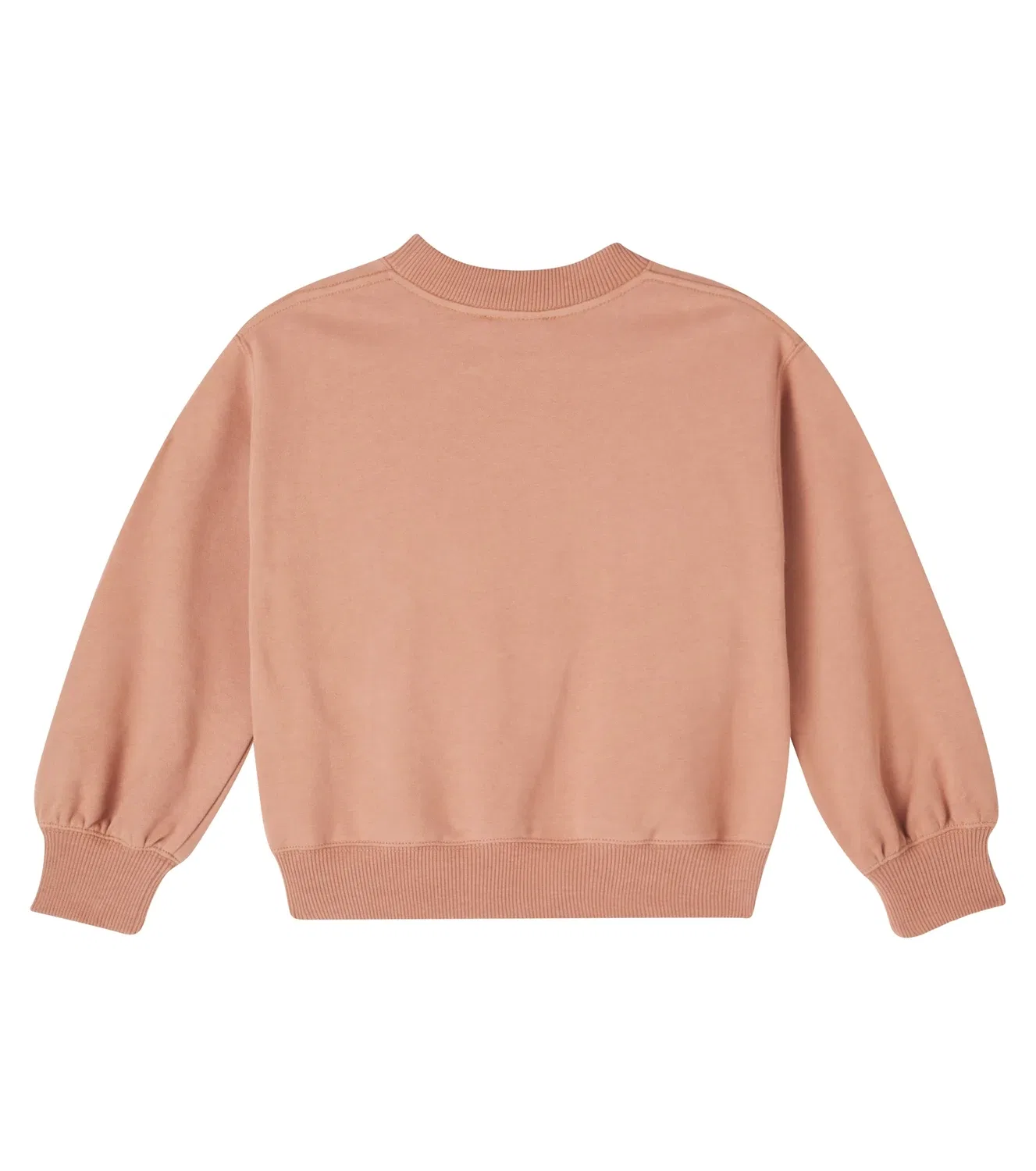 Толстовка из флиса с логотипом Chloé Kids, бежевый — фото 4