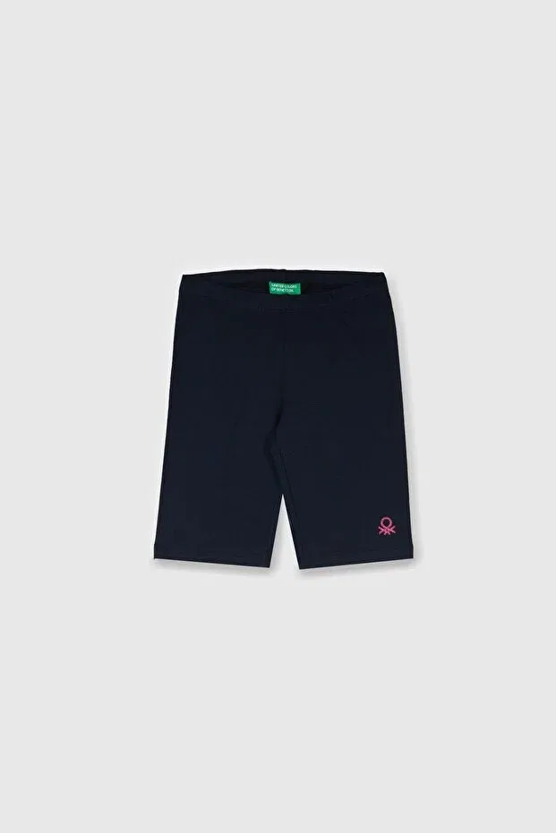 Детские леггинсы для девочек с длинным рукавом Benetton, Black