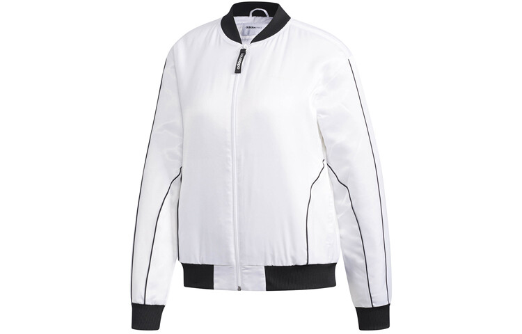 

Укороченное пальто женское белый Adidas Neo