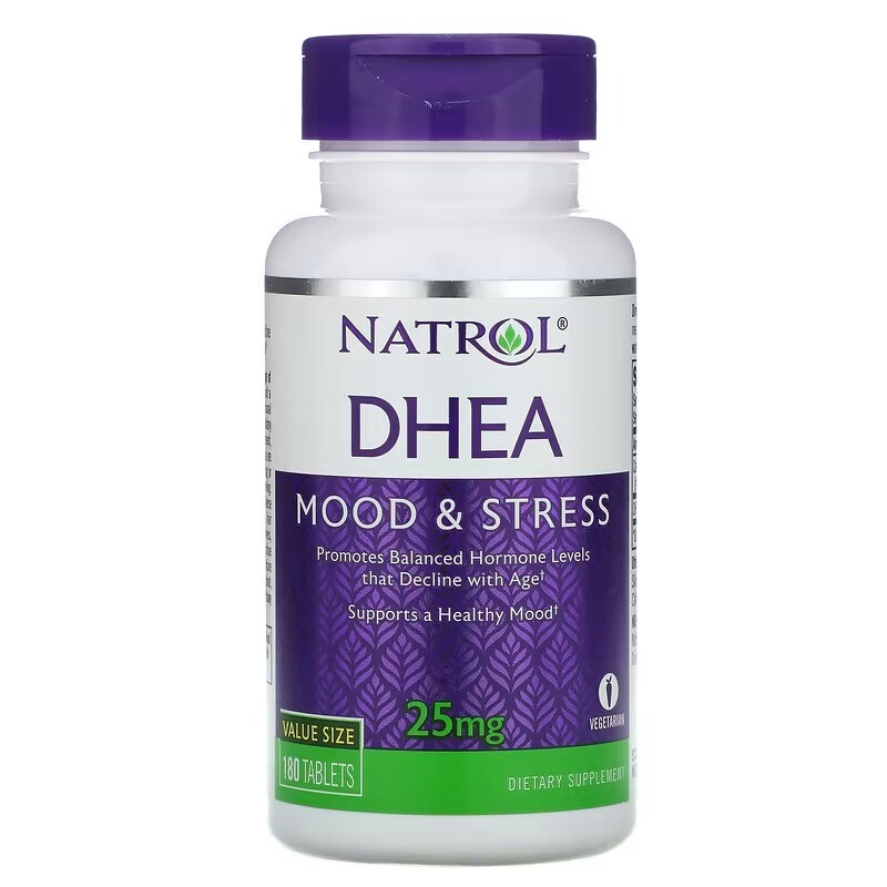 

DHEA (ДГЭА) Natrol 25 мг, 180 таблеток