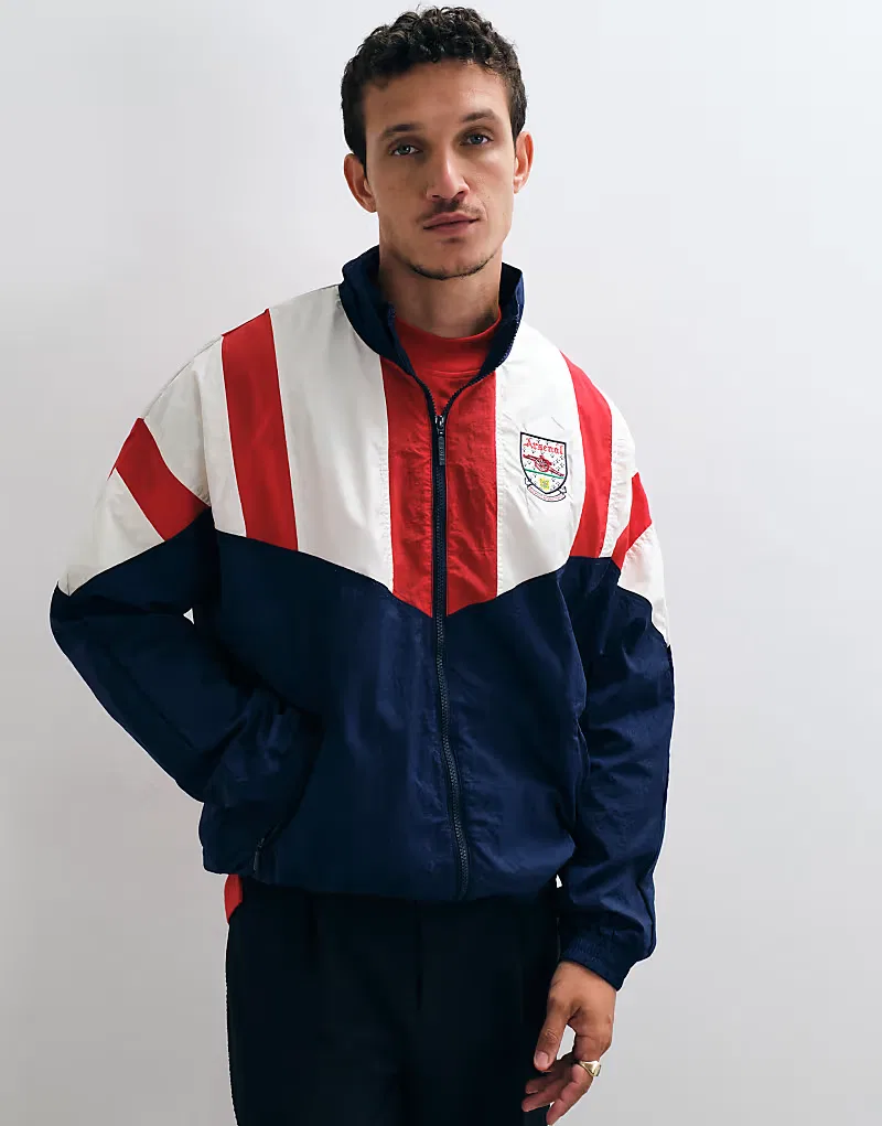 Куртка спортивная Arsenal 26/27 EQT Adidas Football, синий/красный — фото 3