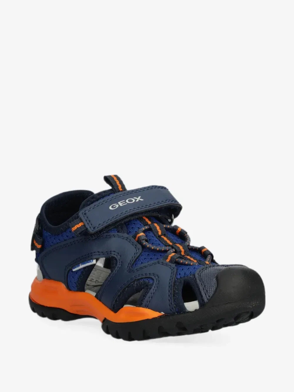 Сандалии Borealis на липучках Geox Kids, синий