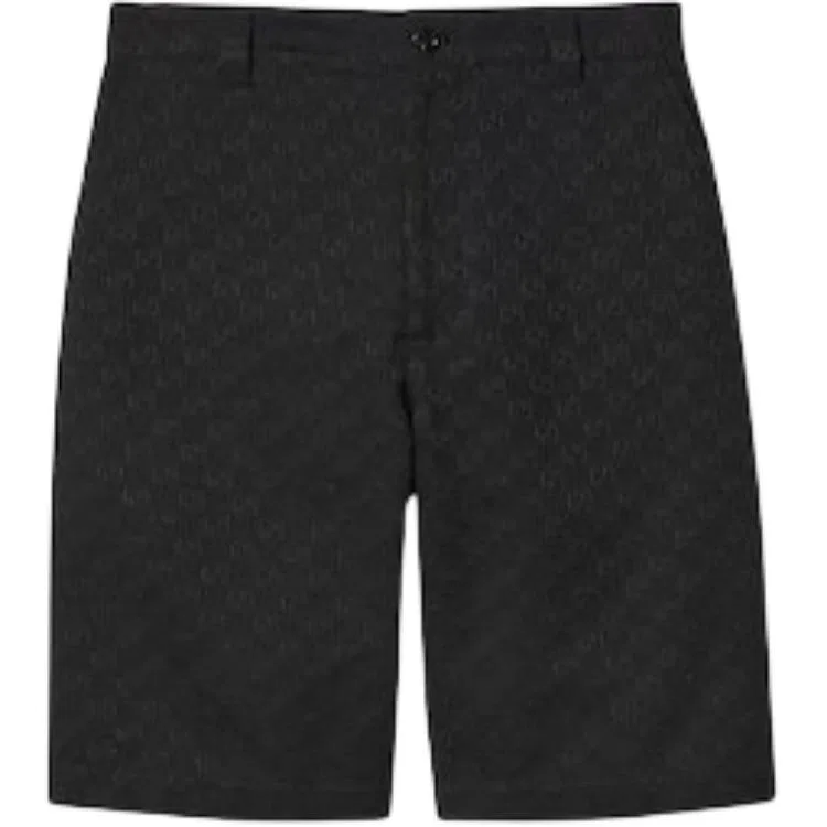 Мужские шорты-бермуды с монограммой GUCCI, Black