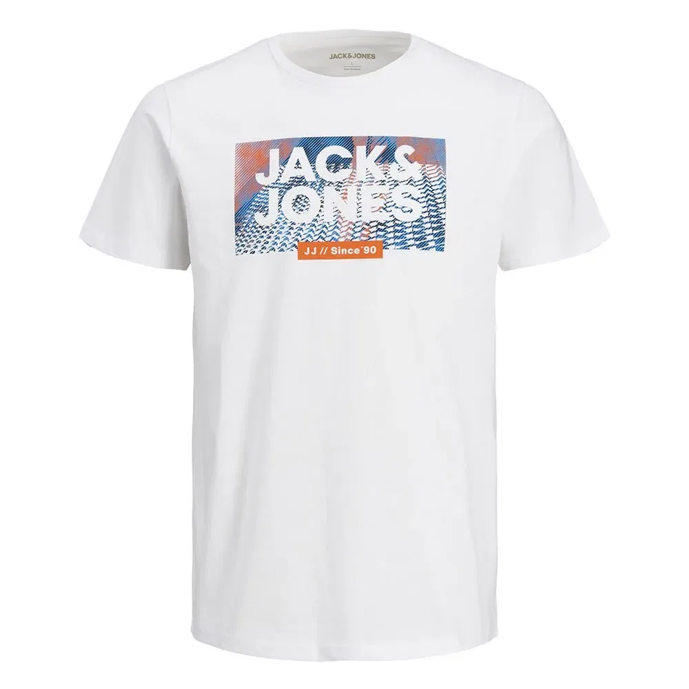 Детская футболка с коротким рукавом Spring Jack & jones, White