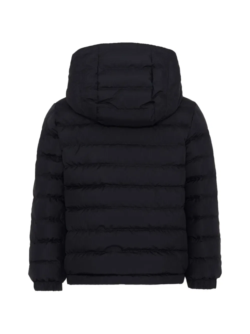 Куртка с капюшоном стеганая Moncler Enfant, синий — фото 2